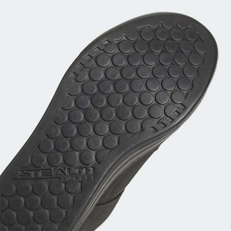 FiveTen Freerider Canvas  Flat Shoe- Core Black Solid Grey / Grey Five-7